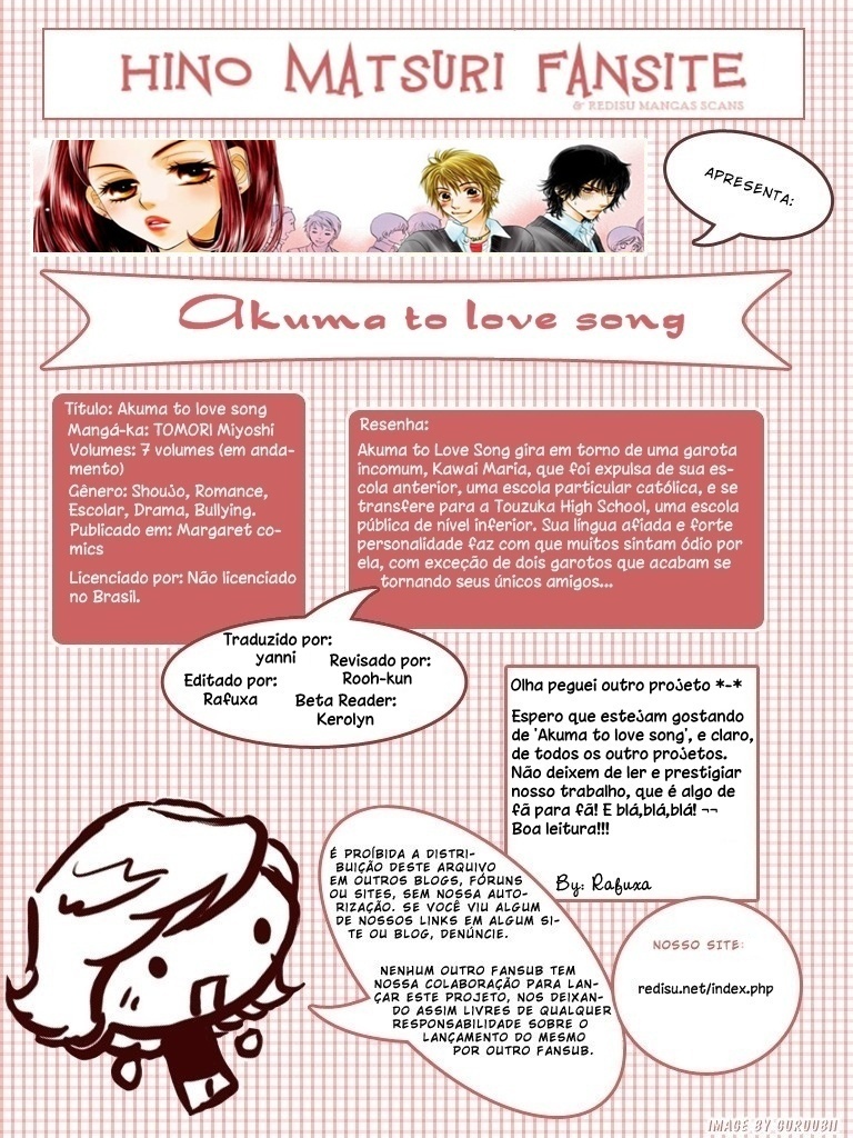 Akuma to Love Song-Volume 2 Chapter 12